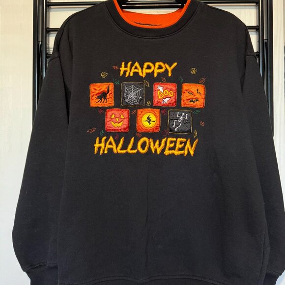 Vintage Basic Editions Halloween Crewneck - Picture 1 of 3